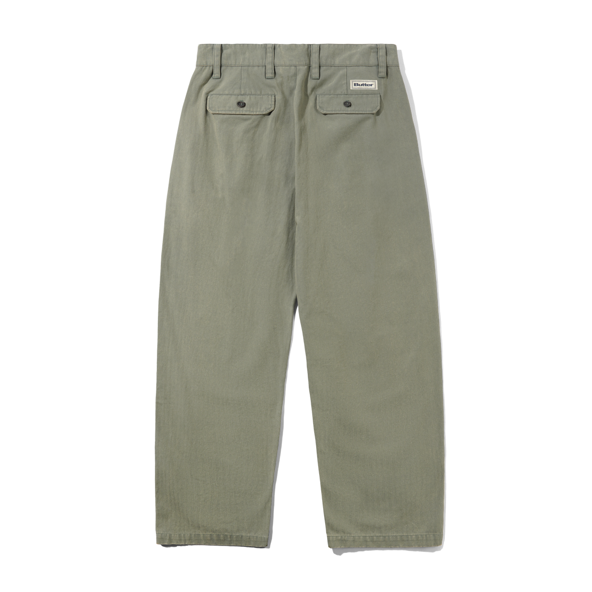 Pleated Trousers, Washed Fatigue
