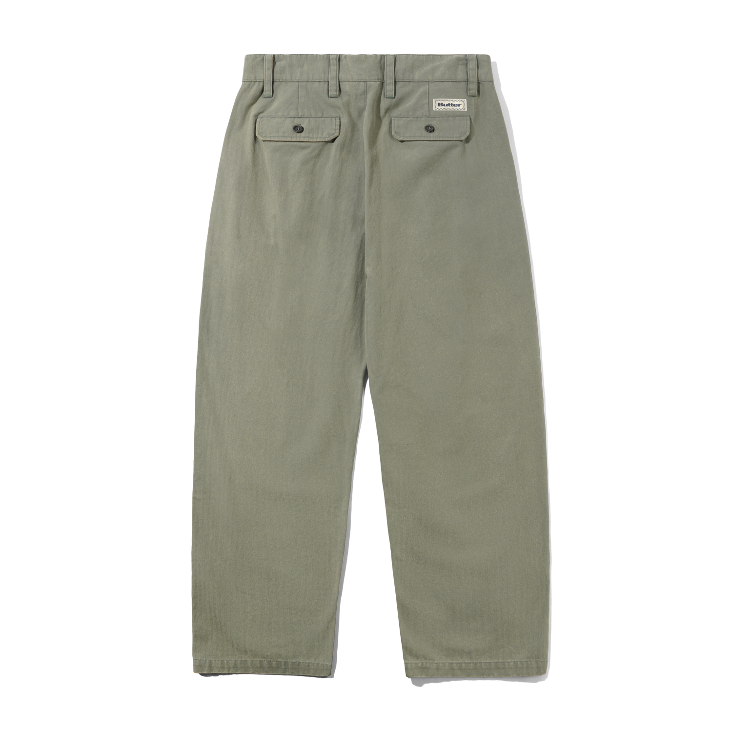 Pleated Trousers, Washed Fatigue