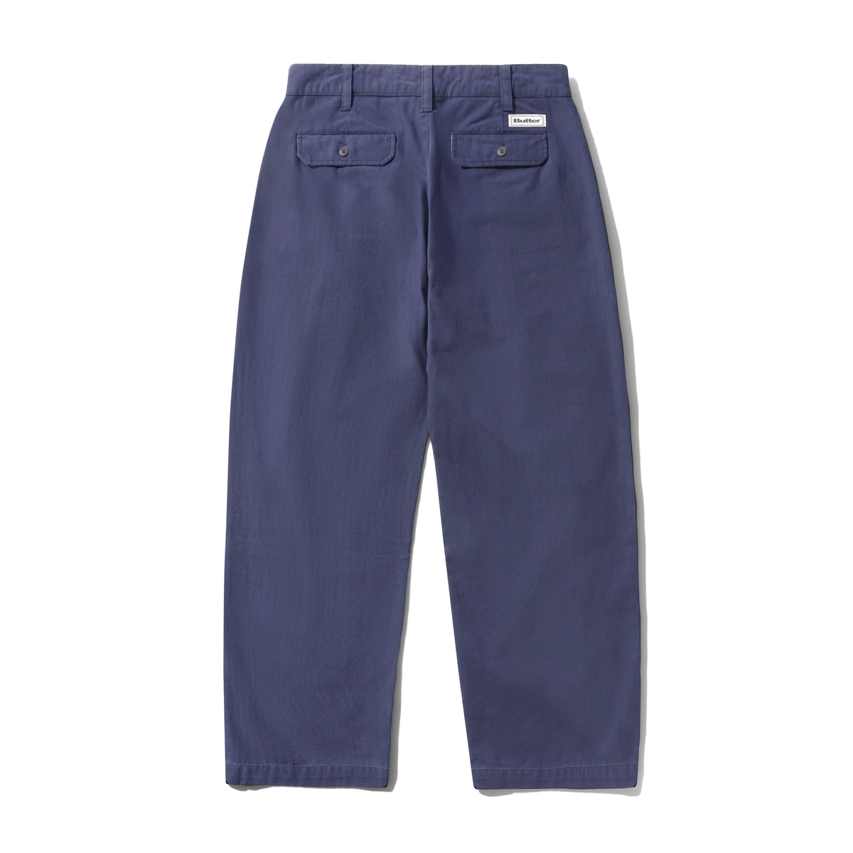 Pleated Trousers, Washed Navy