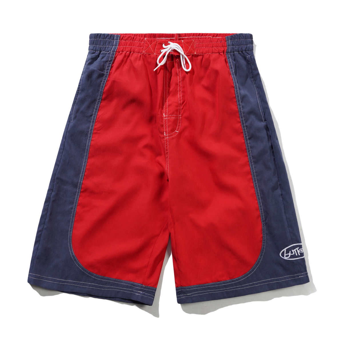 Point Boardshorts , Red / Navy