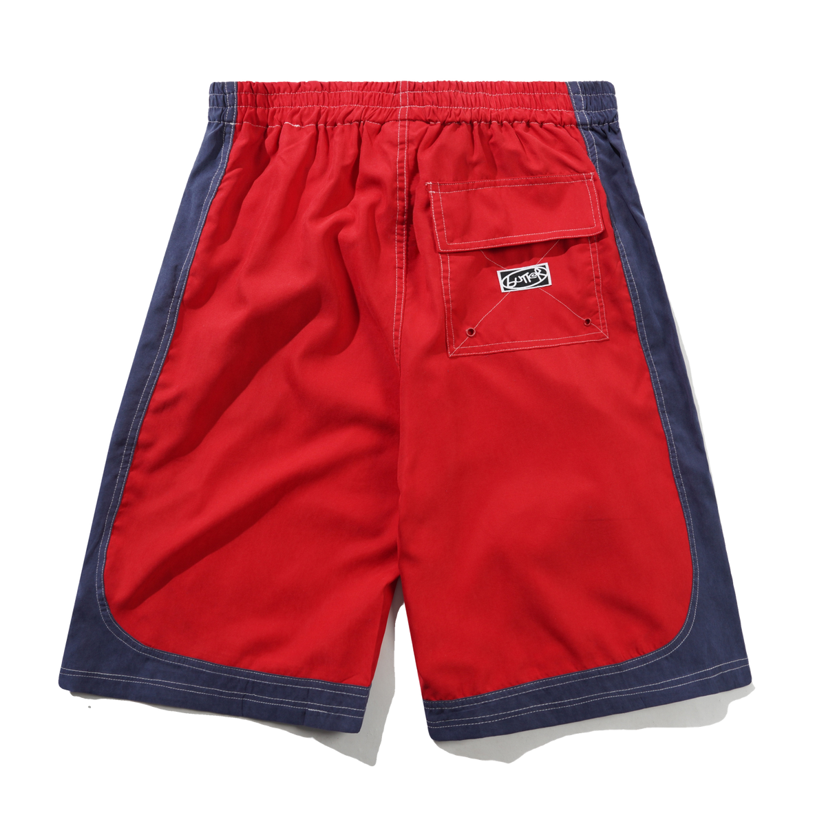 Point Boardshorts , Red / Navy