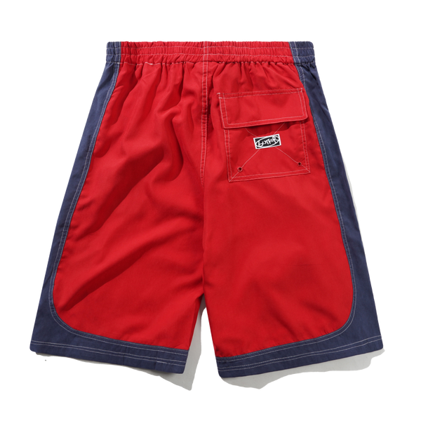 Butter Goods Point Boardshorts , Red / Navy