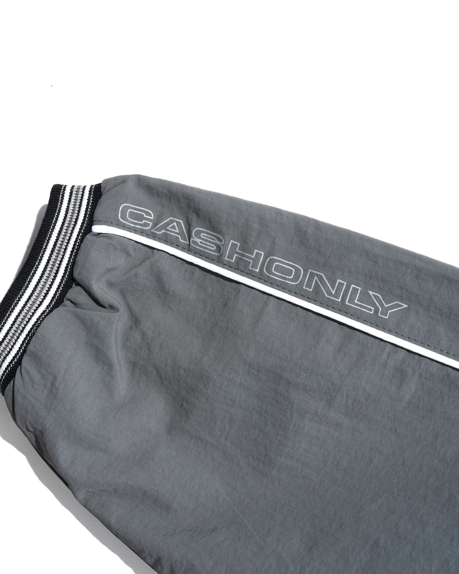 Point Nylon Pullover, Grey
