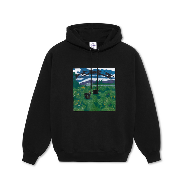 Polar Skate Co. Dave Meeeh Pullover, Black