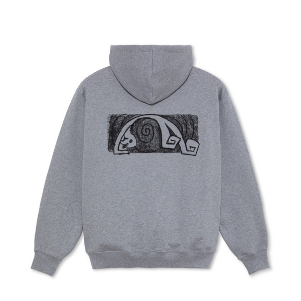Polar Skate Co. Dave Yoga Trippin' Pullover, Grey