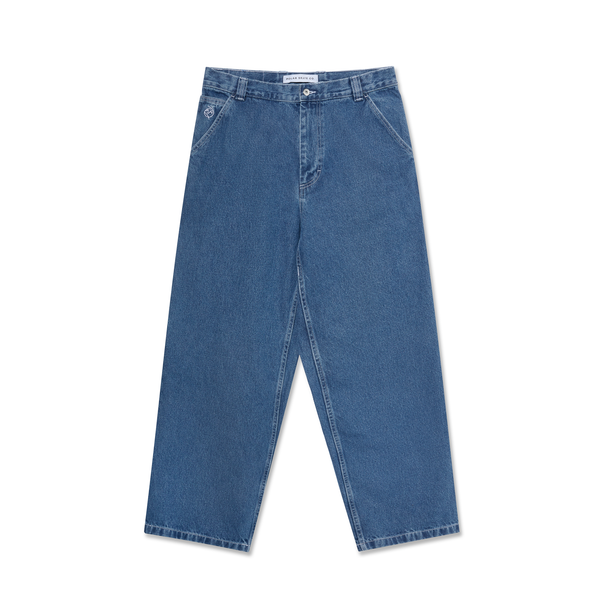 Polar Skate Co. Big Boy Work Jeans, Blue Wash