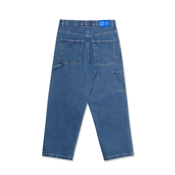Polar Skate Co. Big Boy Work Jeans, Blue Wash
