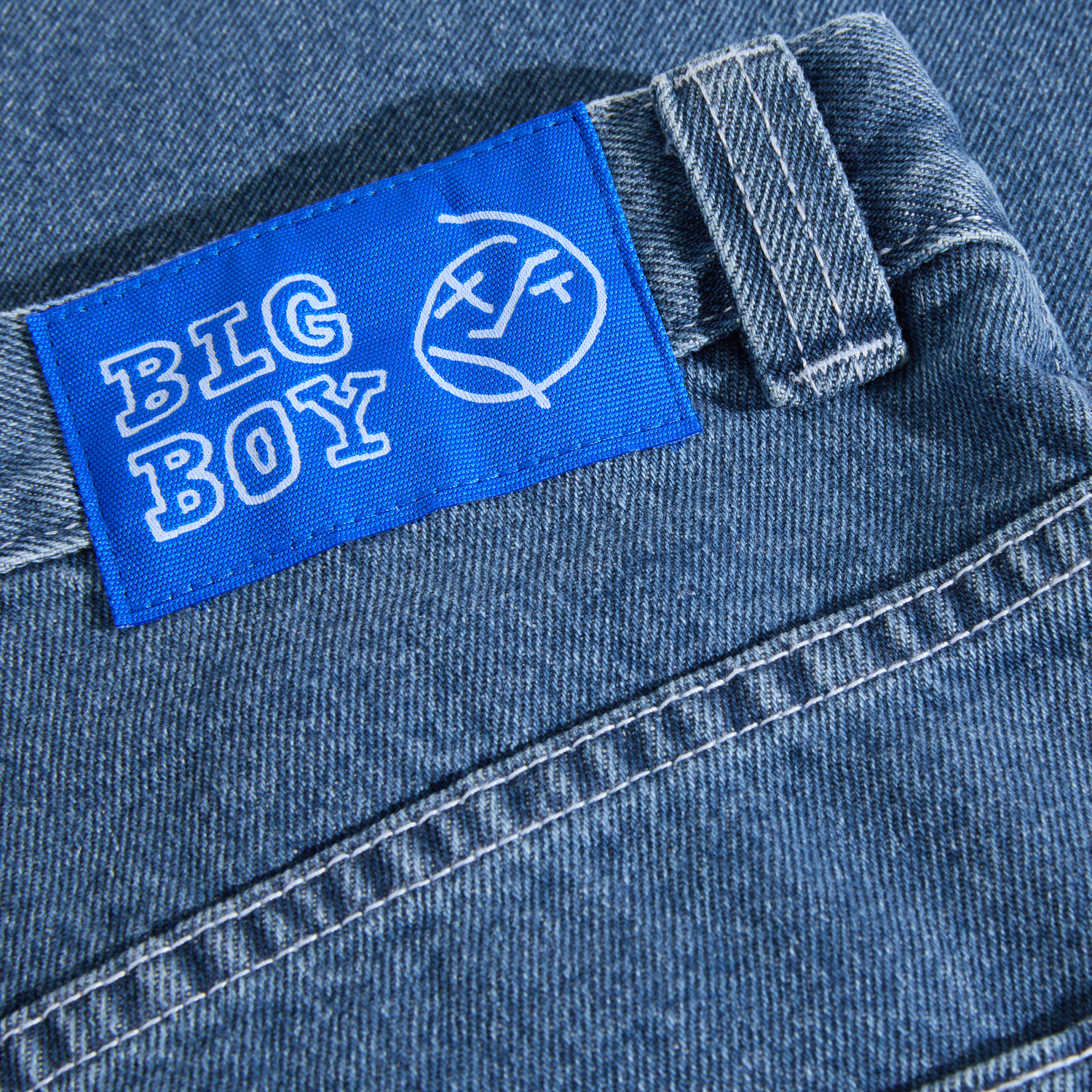 Big Boy Work Jeans, Blue Wash