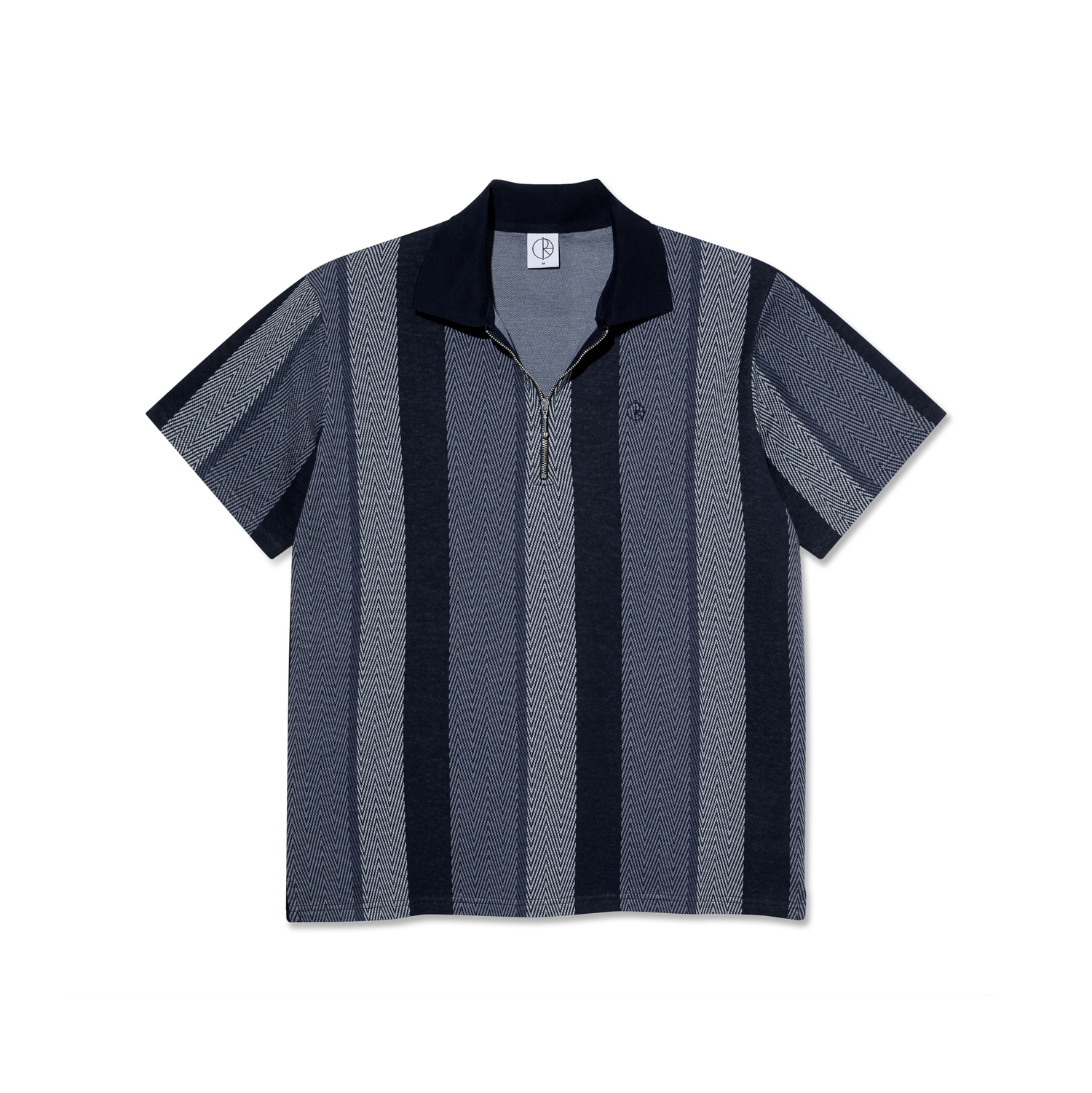 Herringbone Jacques Polo Shirt, Blue