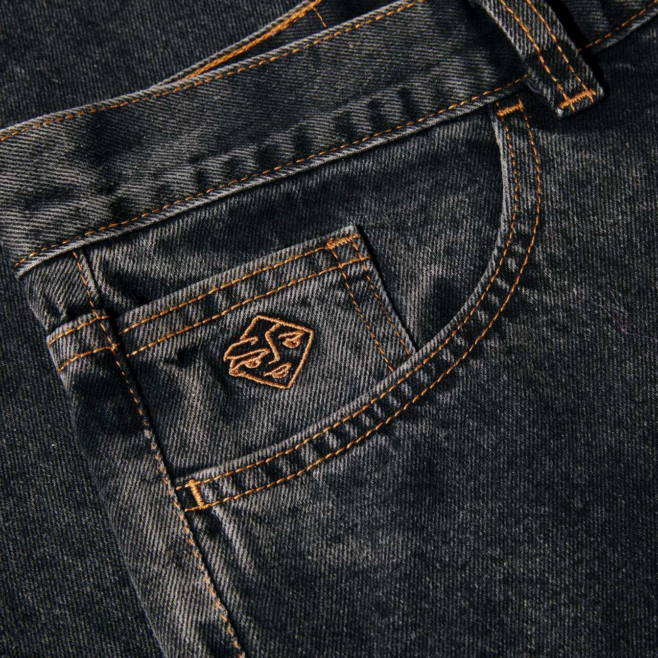 89! Denim Jeans, Washed Black