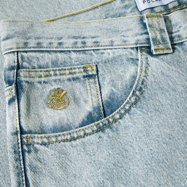 Polar Skate Co. '93! Denim, Light Blue