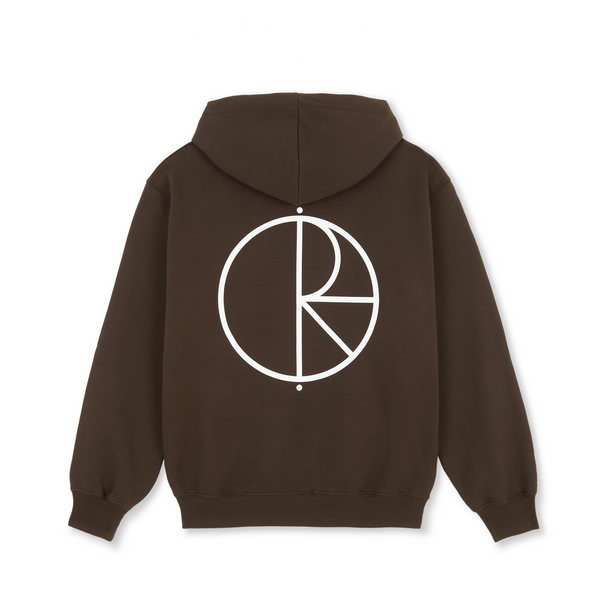 Polar Skate Co. Stroke Logo Dave Pullover, Chocolate