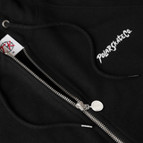 Default '12 Faces' Zip Up Hood, Black