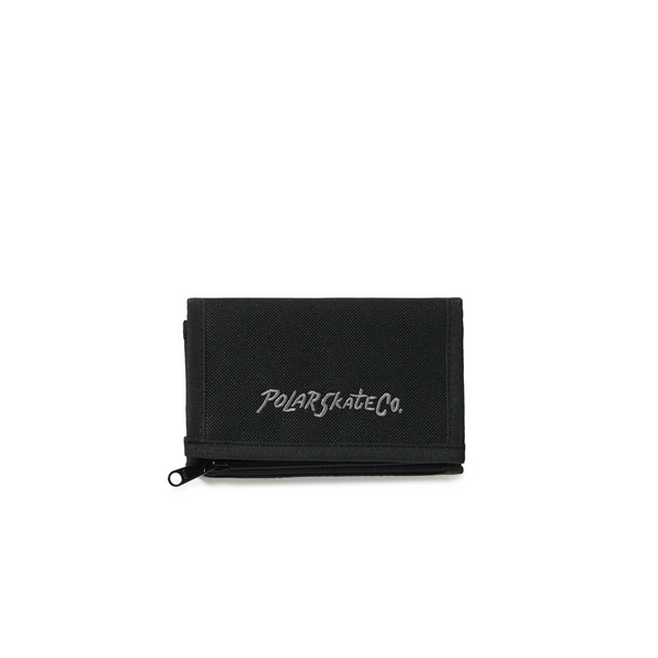 Polar Skate Co. Surf Logo Key Wallet, Black