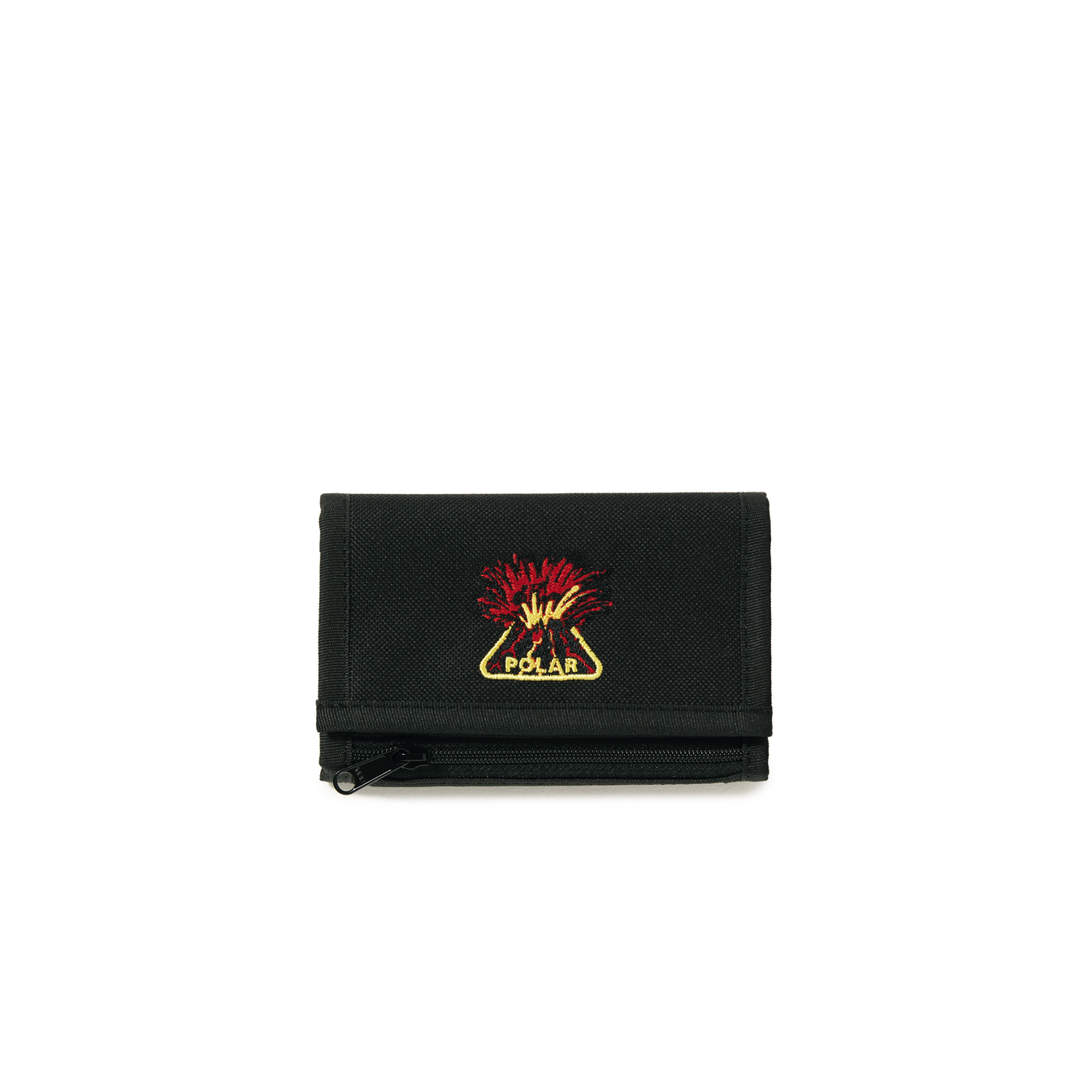 Volcano Logo Key Wallet, Black