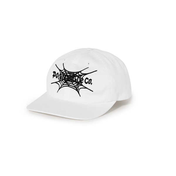 Polar Skate Co. Michael Spiderweb Hat, White