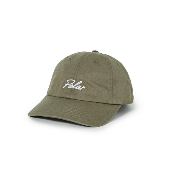 Polar Skate Co. Sai Varsity Logo Hat, Khaki