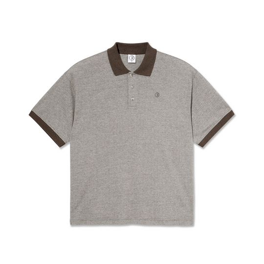 Illusion Surf Polo Shirt, Brown