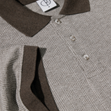 Illusion Surf Polo Shirt, Brown