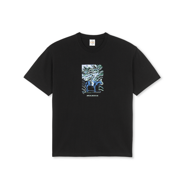Polar Skate Co. Rider Tee, Black