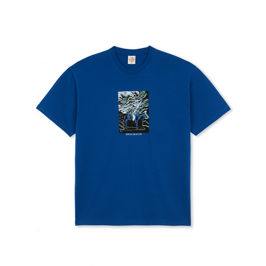 Rider Tee, Egyptian Blue