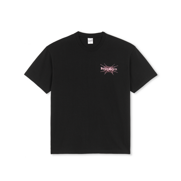 Polar Skate Co. Spiderweb Tee, Black