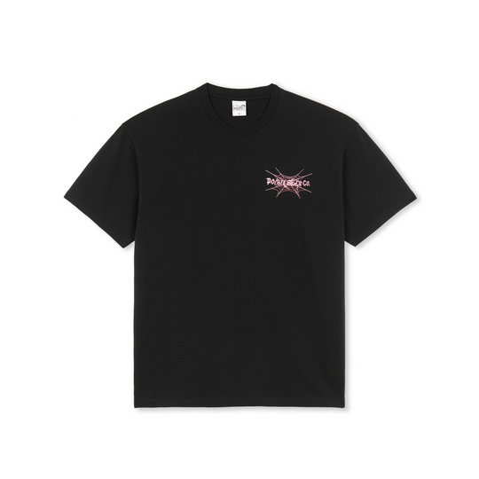 Spiderweb Tee, Black