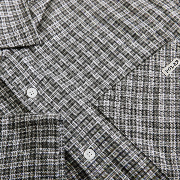 Polar Skate Co. Mitchell Shirt, Grey