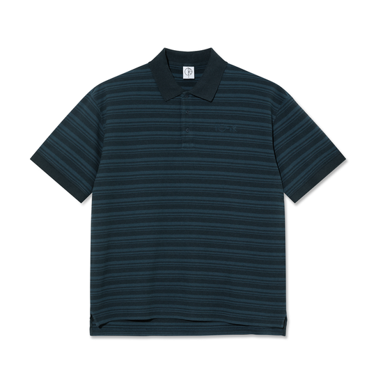 Stripe Surf Polo Shirt, Neptune Blue