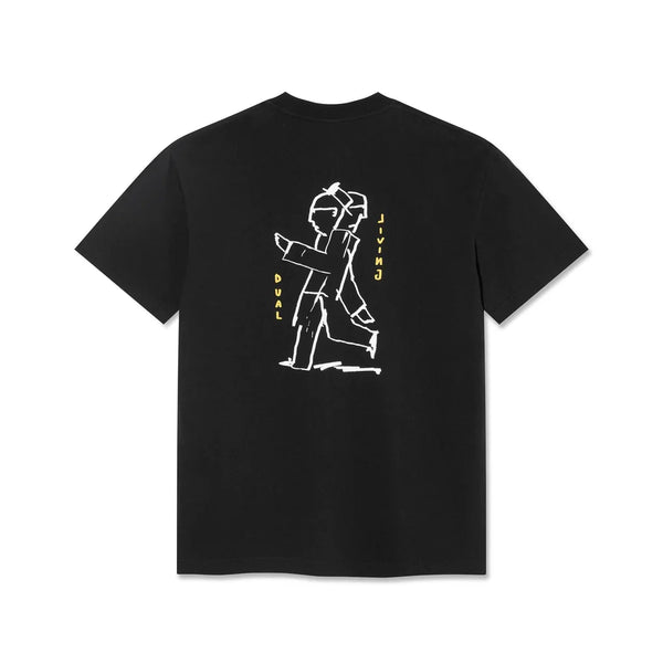 Polar Skate Co. Dual Living Tee, Black