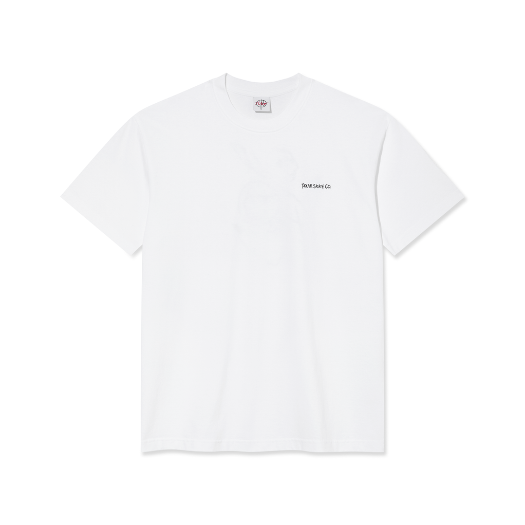 Social Side Tee, White