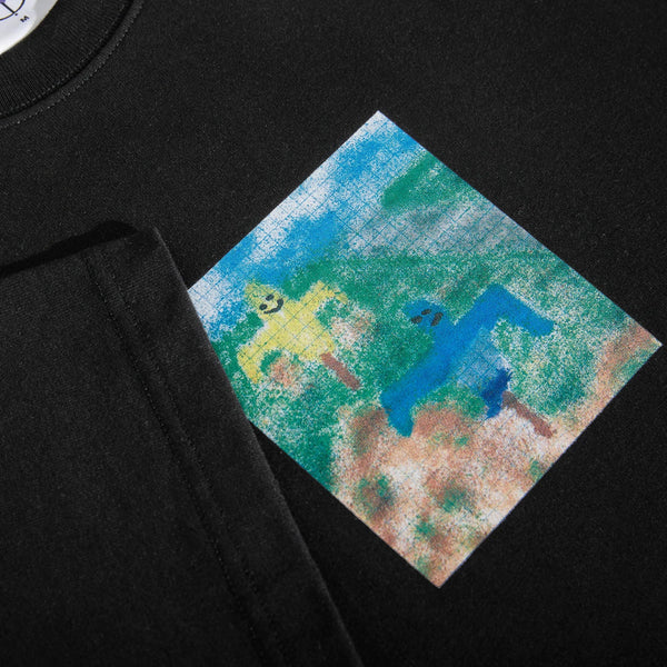 Polar Skate Co. Scarecrow T-Shirt, Black