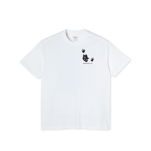 Polar Skate Co. Demon Tee, White