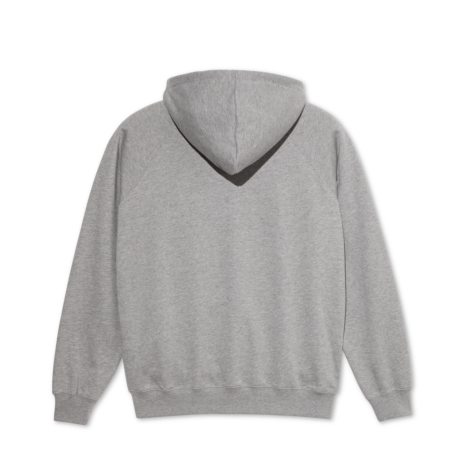 Default Zip Hoodie, Heather Grey