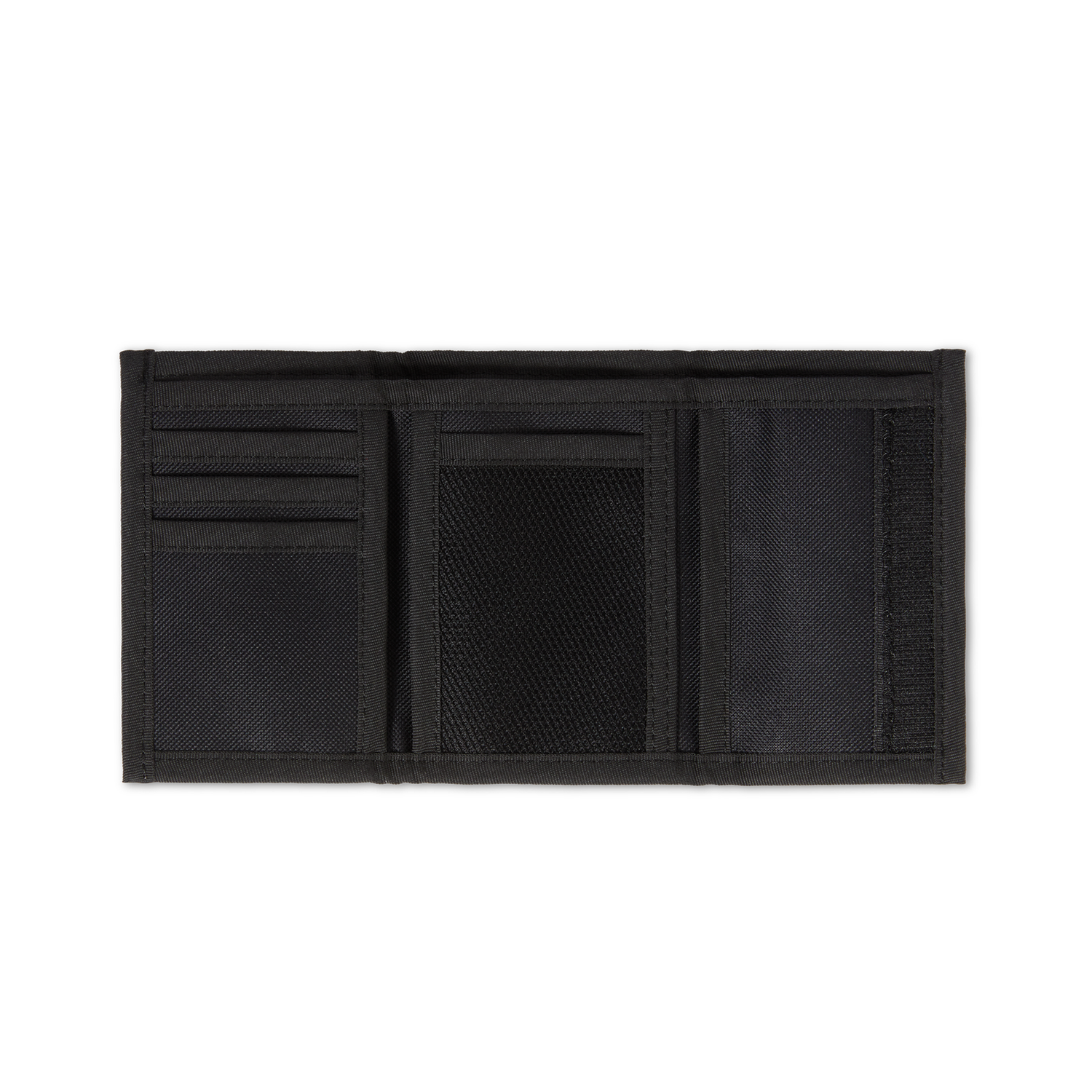 Stroke Logo Key Wallet, Black