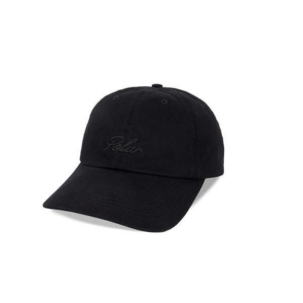 Polar Skate Co. Sai Varsity Logo Hat, Black