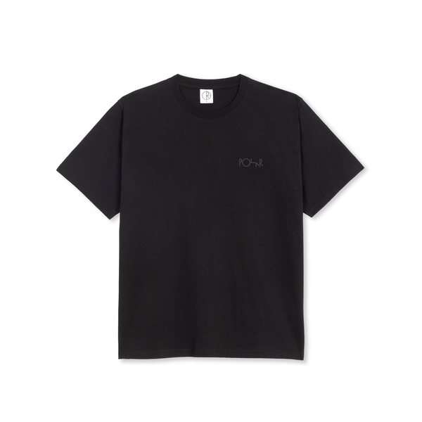 Polar Skate Co. Steve Tee, Black