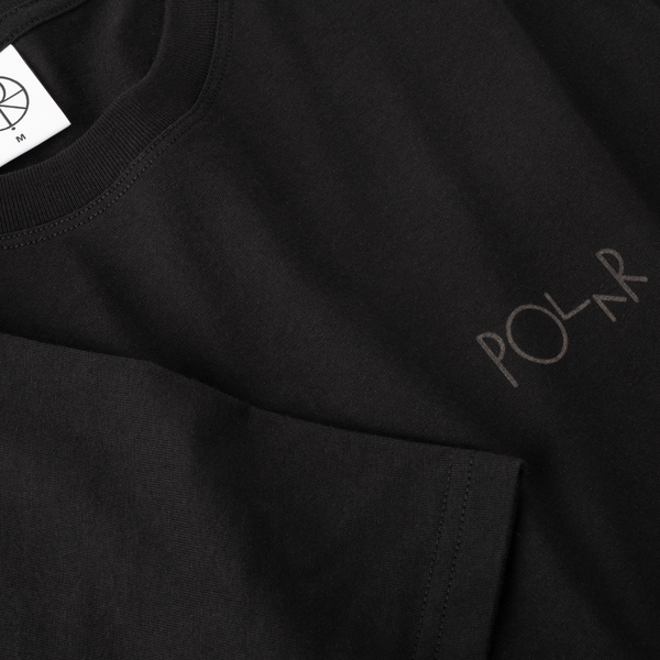 Polar Skate Co. Steve Tee, Black