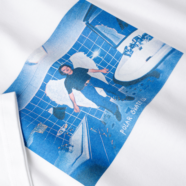 Polar Skate Co. Angel Man Tee, White