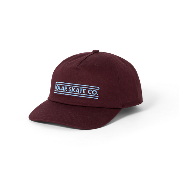 Polar Skate Co. Jake Cap, Dark Wine