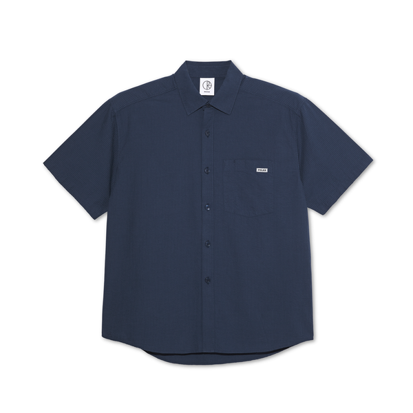 Polar Skate Co. Mitchell Shirt, Grey Blue