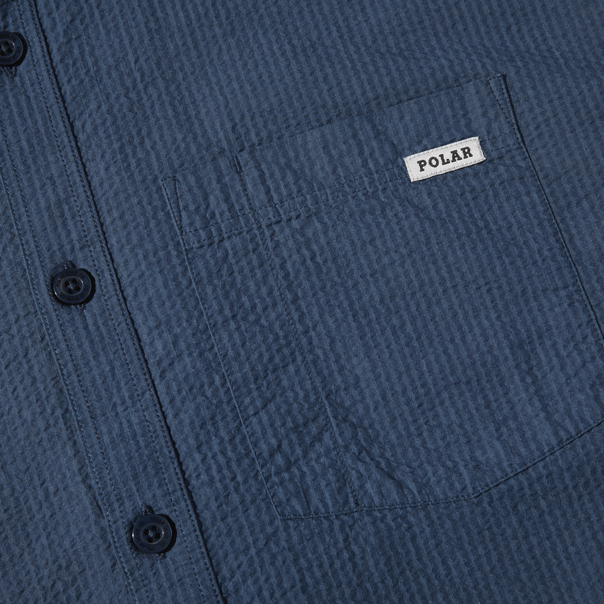 Mitchell Shirt, Grey Blue