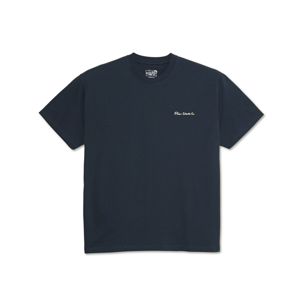 Polar Skate Co. Faces Tee, New Navy