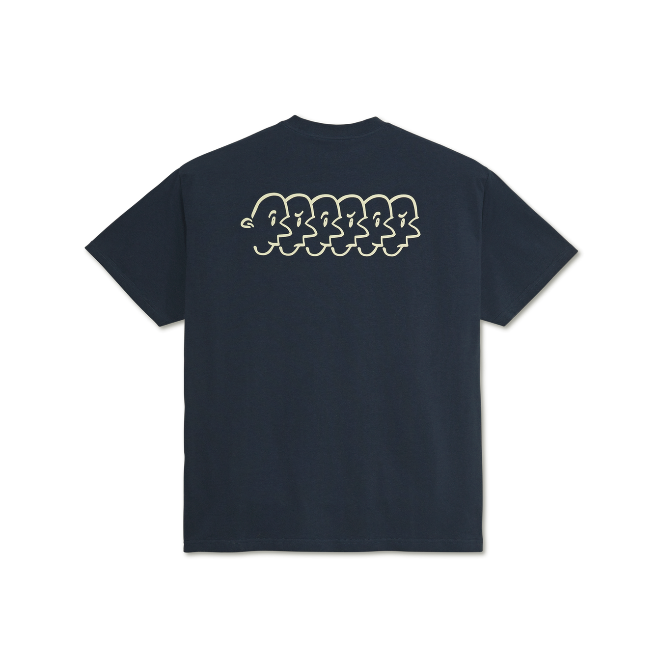 Faces Tee, New Navy