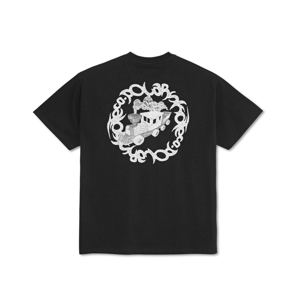 Polar Skate Co. Hijack Tee, Black
