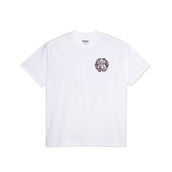 Polar Skate Co. Hijack Tee, White