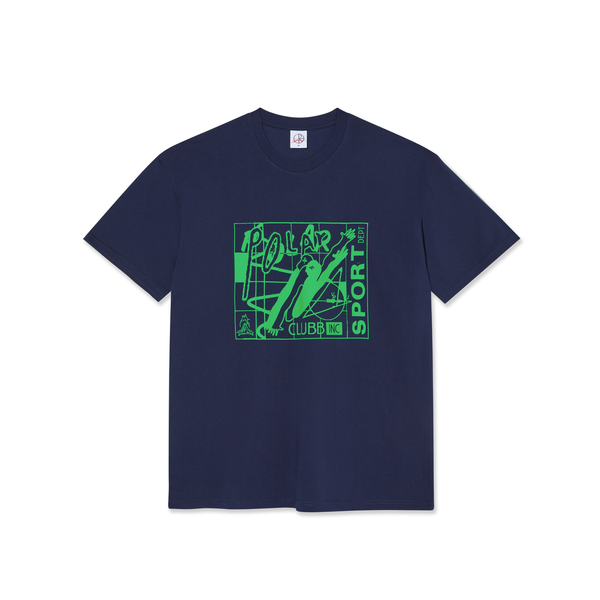 Polar Skate Co. Clubb Inc Tee, Dark Blue
