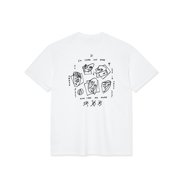 Polar Skate Co. Dreams We Dream Tee, White