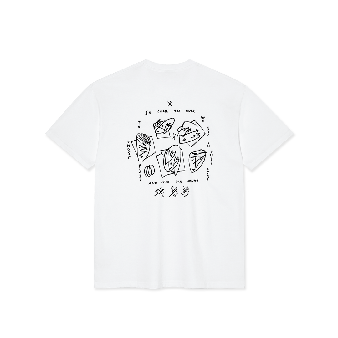 Dreams We Dream Tee, White