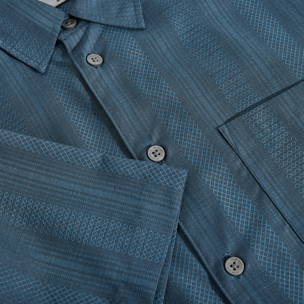 Polar Skate Co. Tim Shirt, Steel Blue